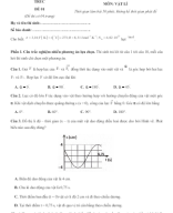 Đề thi thử TN THPT 2025 - Cấu trúc mới - Môn Vật Lí - Đề 01- File word có lời giải.docx