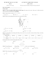 Đề thi thử TN THPT 2025 - Cấu trúc mới - Môn Toán Học - Đề 04 - File word có lời giải.docx