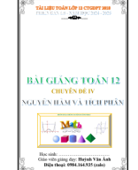 7.4_BỘ-BÀI-GIẢNG-TOÁN-12-CHUYÊN ĐỀ 4-NGUYÊN HÀM VÀ TÍCH PHÂN_CTGDPT2018.pdf