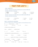 TEST FOR UNIT 9.docx