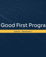 1-0 A Good First Program - Opening.pdf