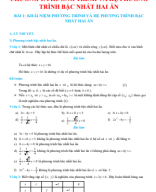 PHƯƠNG TRÌNH VÀ HỆ PHƯƠNG TRÌNH BẬC NHẤT HAI ẨN.pdf