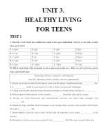 3. HS - UNIT 3. HEALTHY LIVING FOR TEENS.docx