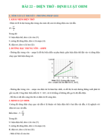 CHỦ ĐỀ 22 - ĐIỆN TRỞ - ĐỊNH LUẬT OHM - GV.pdf