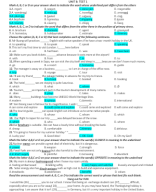 UNIT 8 (PRACTICE TEST) - KEY.doc