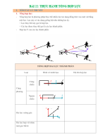 CHỦ ĐỀ 22 . THỰC HÀNH - TỔNG HỢP LỰC - GV.docx