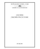 CT00026. Giáo trình Nhập môn Công tác xã hội.pdf