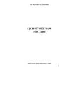 B 959.7 Lịch Sử Việt Nam 1945-2000 (NXB Giáo Dục 2006) - Ts. Nguyễn Xuân Minh, 445 Trang.pdf