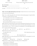 Đề thi thử TN THPT 2025 - Cấu trúc mới - Môn Vật Lí - Đề 03- File word có lời giải.docx