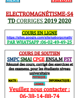 ELECTROMAGNÉTISME-S4 TD ENSA AGADIR.pdf