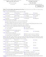 02. THPT Nguyễn Viết Xuân (KTCĐ) lần 1 (Thi thử Tốt Nghiệp THPT 2025 - Môn Hóa Học - Form mới).docx