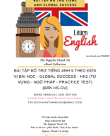 BÀI TẬP BỔ TRỢ TIẾNG ANH 9 THEO ĐƠN VỊ BÀI HỌC - GLOBAL SUCCESS - ﻿HK2 (TỪ VỰNG - NGỮ PHÁP - PRACTICE TEST) (BẢN HS-GV).pdf