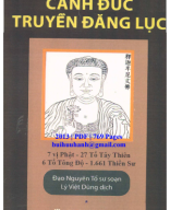 Cảnh Đức Truyền Đăng Lục Tập 1 (NXB Hồng Đức 2013) - Đạo Nguyên, 769 Trang.pdf