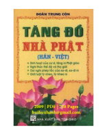 Tăng Đồ Nhà Phật (NXB Tôn Giáo 2009) - Đoàn Trung Còn, 738 Trang.pdf