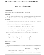 DẠY THÊM HÓA 11 - CHƯƠNG 8. Dẫn xuất halogen - ancol- phenol.doc