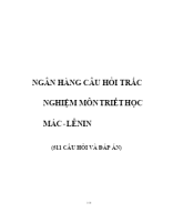 Ngân hàng trắc nghiệm