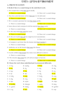 UNIT 3 - LIVING ENVIRONMENT (File GV).docx