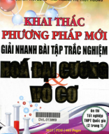 Khai Thác Phương Pháp Mới Giải Nhanh Bài Tập Trắc Nghiệm Hóa Đại Cương Và Vô Cơ (NXB Đại Học Quốc Gia 2015) - Nguyễn Xuân Trường, 440 Trang.pdf