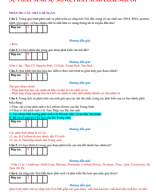 PHẦN III. CÂU TRẢ LỜI NGẮN - SỰ PHÁT SINH SỰ SỐNG, PHÁT SINH LOÀI NGƯỜI - GV.pdf