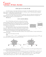 1 Chuyên Đề  1. Tam Giác  - Tứ Giác - Đa Giác.docx