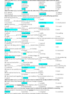 UNIT 4 (PRACTICE TEST) - KEY.doc