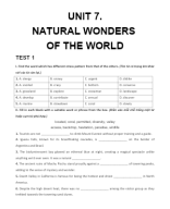 UNIT 7. NATURAL WONDERS OF THE WORLD.docx