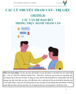 TVTL-Chương 03-Các vấn đề đạo đức trong thực hành tham vấn-Bản dịch