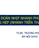 CHẨN ĐOÁN NHỊP NHANH TRÊN THẤT TRÊN ECG update 11 thangb7 nam 2023.pdf