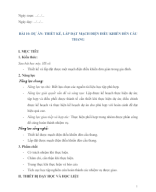 10. Giáo án Công nghệ 12 Điện - điện tử Cánh diều Bài 9. Sơ đồ hệ thống điện trong gia đình.docx