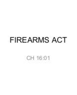 FIREARMS ACT.pptx