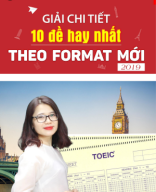 [Đỗ Vân Anh - anh ngữ Athena] - Giải 10 đề chi tiết theo format mới.pdf