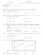Đề thi thử TN THPT 2025 - Cấu trúc mới - Môn Toán Học - Đề 16 - File word có lời giải.docx