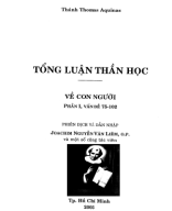 230.02 - TVTT0001158 - Tổng Luận Thần Học - Về Con Người - Thomas Aquinas - Nguyễn Văn Liêm - Thành Phố Hồ Chí Minh .pdf