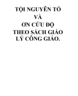 230.02 - TVTT0000991 - Tội Nguyên Tổ Và Ơn Cứu Độ Theo Sách Giáo Lí Công Giáo.pdf