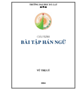 Giáo trình bài tập Hán Ngữ.pdf