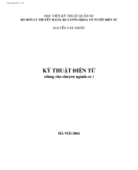 Kỹ thuật điện tử - Nguyễn Văn Thước.pdf