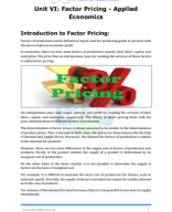 Unit 6 - Factor Pricing - Applied Economics.pdf