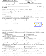 11. NGUYỄN KHUYẾN LÊ THÁNH TÔNG - TP. HCM (Thi thử Tốt Nghiệp THPT môn Vật Lí 2025).docx