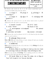 đề 25-28 Đ.A ĐỀ THI THỬ TUYỂN SINH.docx