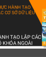 Bài 20 Thực hành tạo lập các bảng có khoá ngoài.pptx