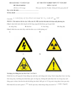 Đề thi thử TN THPT 2025 - Cấu trúc mới - Môn Vật Lí - Đề MINH HỌA - File word có lời giải.doc