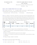 6. Sở GD&ĐT Bạc Liêu (Thi thử Tốt Nghiệp THPT 2025 môn Sinh Học).docx