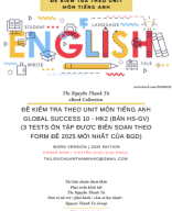 ĐỀ KIỂM TRA THEO UNIT MÔN TIẾNG ANH GLOBAL SUCCESS 10 - HK2 (BẢN HS-GV) (3 TESTS ÔN TẬP ĐƯỢC BIÊN SOẠN THEO FORM ĐỀ 2025 MỚI NHẤT CỦA BGD).pdf