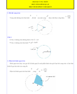 C5- Bài 5-Độ dài cung tròn, DT hình quạt tròn, DT hình vành khuyên-ĐỀ BÀI.doc