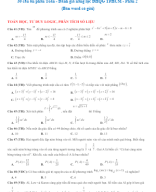 30 câu ôn phần Toán - Đánh giá năng lực ĐHQG TPHCM - Phần 2 (Bản word có giải).doc