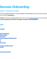 [External] OUTLIER Genesis - Onboarding