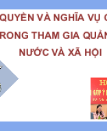 KNTT_K11_Bài 13_Quyền thamgia quản lý NN&XH.ppt