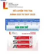 ĐỀ VIP 17 - TSA 2025 (Có giải chi tiết).pdf