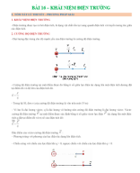 CHỦ ĐỀ 16 - KHÁI NIỆM ĐIỆN TRƯỜNG - HS.docx