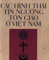 B 200  Các hình thái tín ngưỡng tôn giáo ở Việt Nam-Nguyễn Đăng Duy-2001.pdf